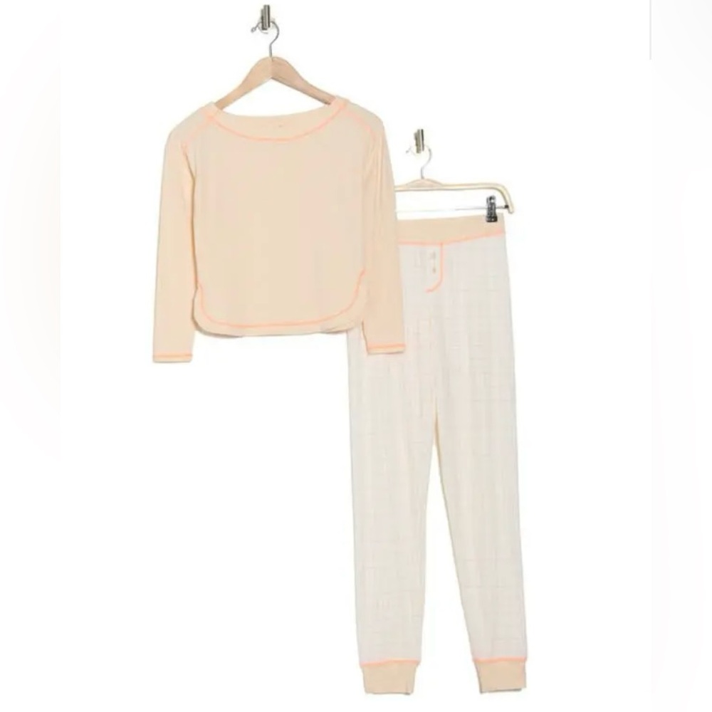 NWT Free People Chill Evening 2pc Pajama Set - Picture 4 of 15